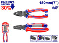 Alicates Combinado 7" 180mm Cr-v Alta Resistencia EMTOP