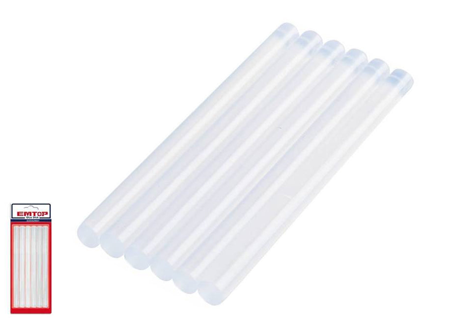 Barras Pegamento Para Pistola De Silicona EMTOP 11.2 Mm (6 Uds)