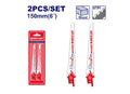 Blister 2 Sierras Madera Para Sierra Sable Hcs (150mm ) EMTOP