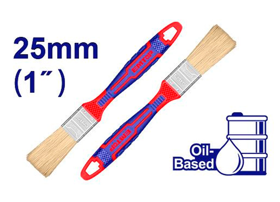 Brocha - Paletina EMTOP (1" - 25mm - Mango Plastico)
