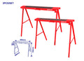 Caballete Plegable (2 Uds) - 100 Kg - Alto 780mm Con Antideslizante