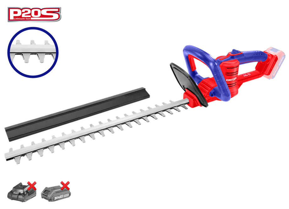 Cortasetos Bateria 20V 460MM EMTOP - P20S - (no Incluye Bateria Ni Cargador)
