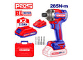 Destornillador De Impacto 1/4" 285NM Batería 20V - P20S - (incluye 2 Baterías Y Cargador) EMTOP