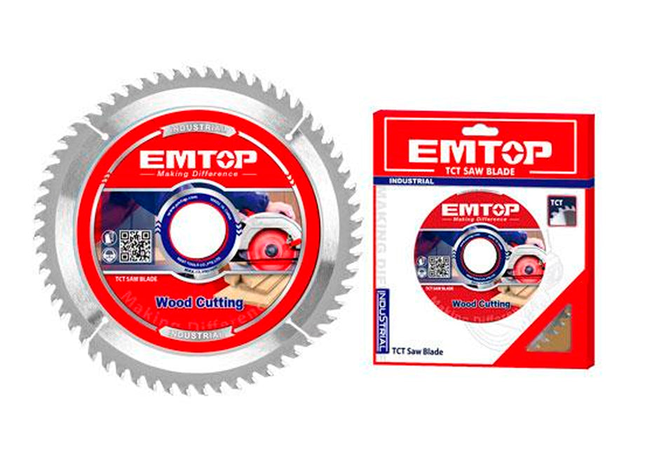 Disco Corte 48 Dientes Madera Ingletadora 210MM EMTOP