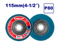 Disco Lija Milhojas P80 - Zirconio - Amoladora 115MM EMTOP