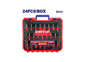 Juego 24 Brocas Fresado 6MM EMTOP