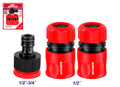 Juego 3 Conectores Manguera 1/2" EMTOP