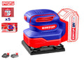 Lijadora Mouse Bateria EMTOP 20V P20S (con 5 Lijas - No Incluye Bateria Ni Cargador)