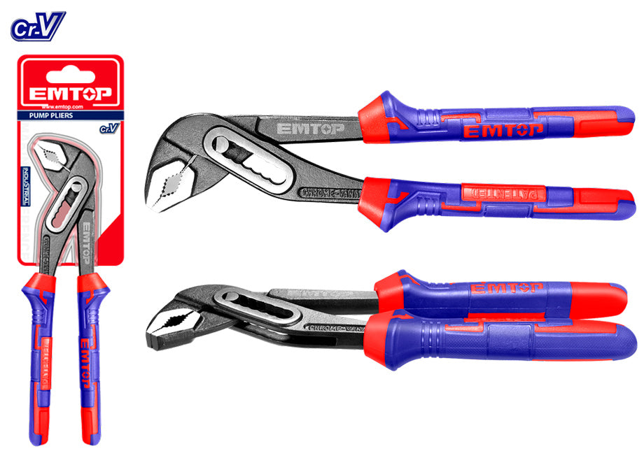 Mordaza Cr-v Ajustable 10" 250mm EMTOP (40mm Max)