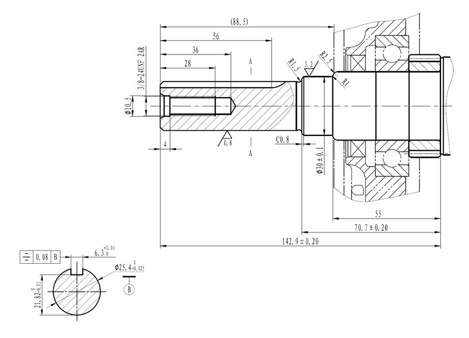 Motor 4T Gasolina - 18 Hp - ANOVA