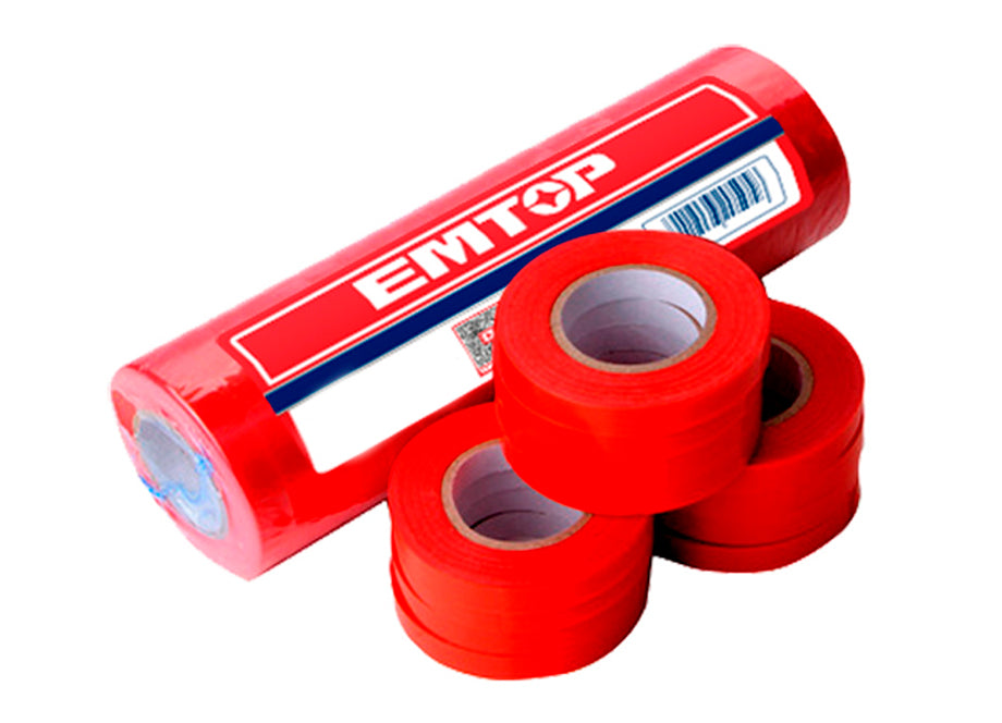 Paquete 20 Rollo Cinta Atadora 11MM EMTOP 25M