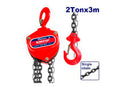 Polipasto De Cadena 2TON 3M EMTOP