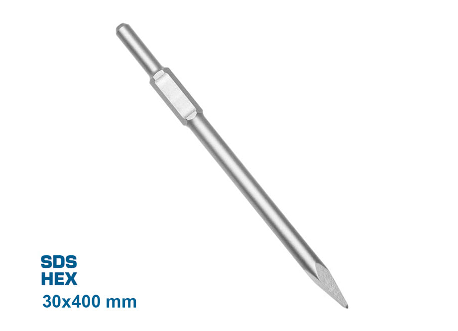 Puntero Hex Para Martillo (30x400) - EDBRH1701