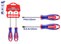 Set 2 Destornilladores Cr-v EMTOP (SL6.5x6x125 - PH2x6x125)