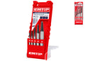 Set 5 Extractores De Tornillos Cr-v (3-6, 6-8, 8-11, 11-14, 14-18mm) EMTOP