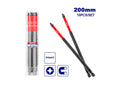 Set Punteras Destonillador De Impacto Magnéticas EMTOP - PH2 200MM