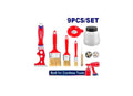 Set Utensilios Para Pistola Pintura EMTOP 9PCS - Valido Para ELSG2003 ELSG20256