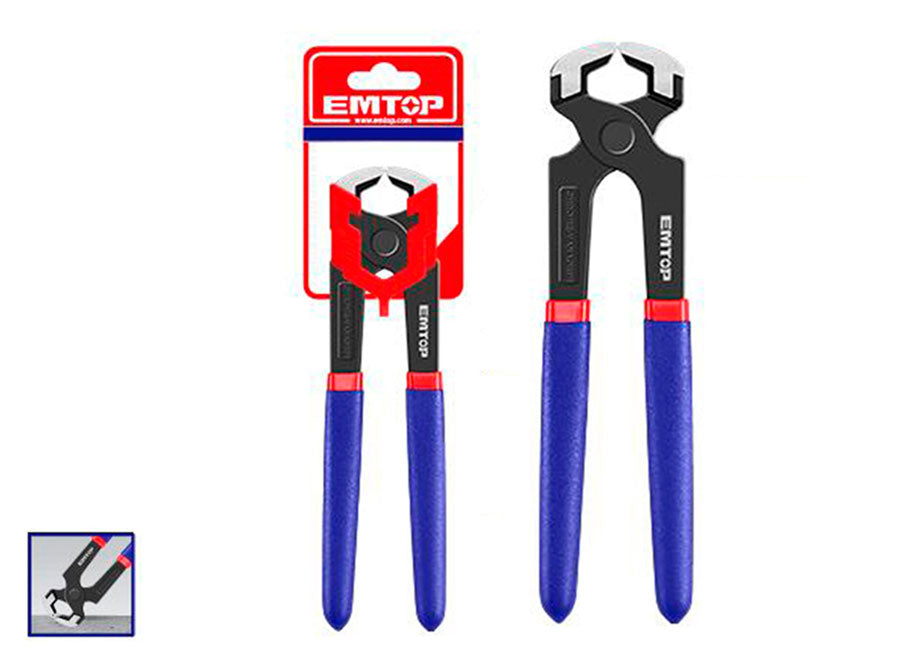 Tenazas Carpintero 8" 200MM Cr-v EMTOP