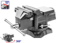 Tornillo De Banco Con Base Giratoria 6" - 11.2KG EMTOP